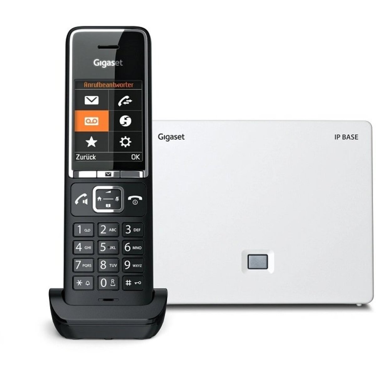 Телефон IP Gigaset Comfort 550A IP BASE Rus, черный