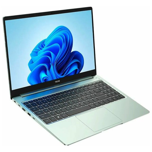 Ноутбук Tecno Megabook T1 (Intel Core i3 1.0 Ghz/12Gb/SSD256Gb/Intel UHD Graphics/15.6  /IPS/1920x1080/Windows 11 Home/rome mint/WiFi/BT/Cam)
