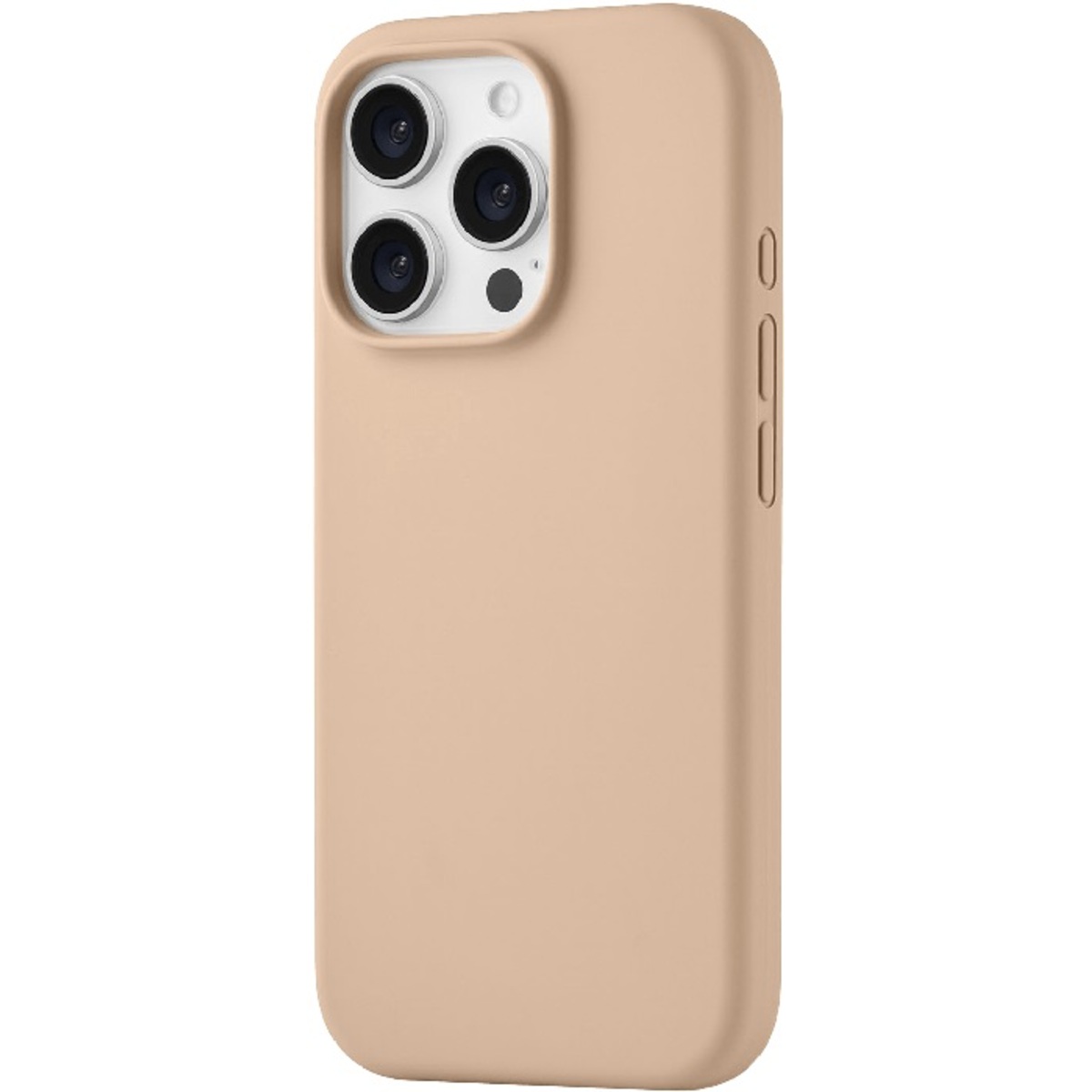 Чехол-накладка uBear Touch Mag Case для смартфона Apple iPhone 16 Pro (Цвет: Latte)