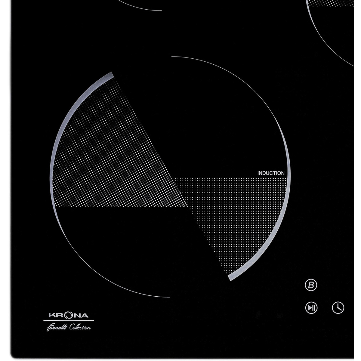 Варочная панель Krona Ombra 45 (Цвет: Black)