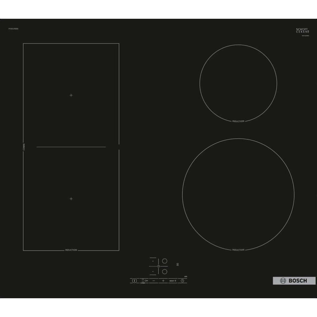 Варочная панель Bosch PVS61RBB5E (Цвет: Black)