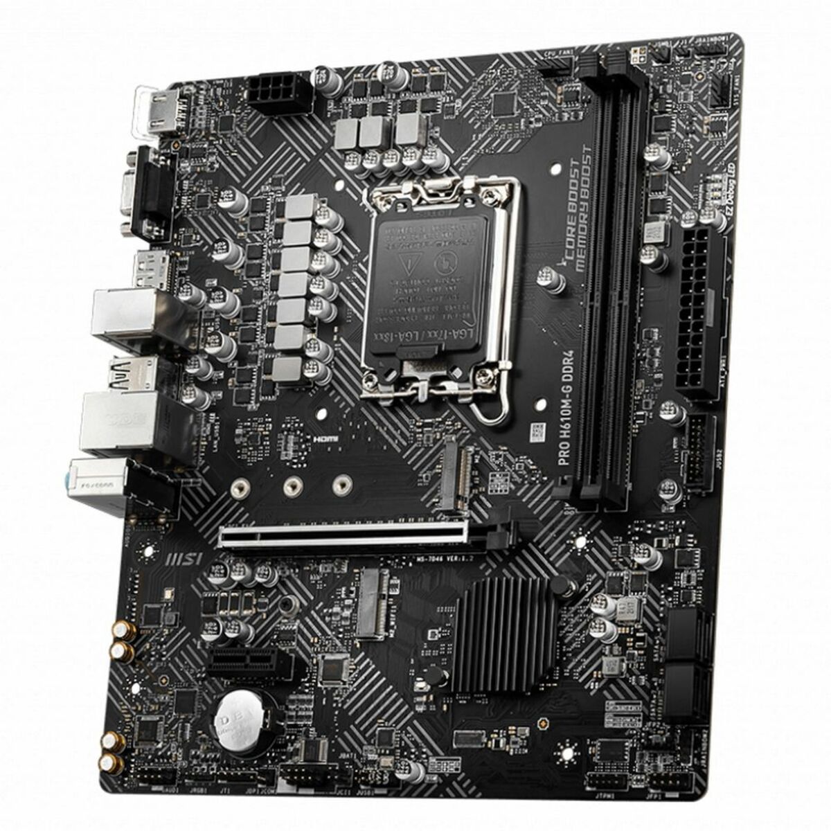 Материнская плата MSI PRO H610M-G DDR4