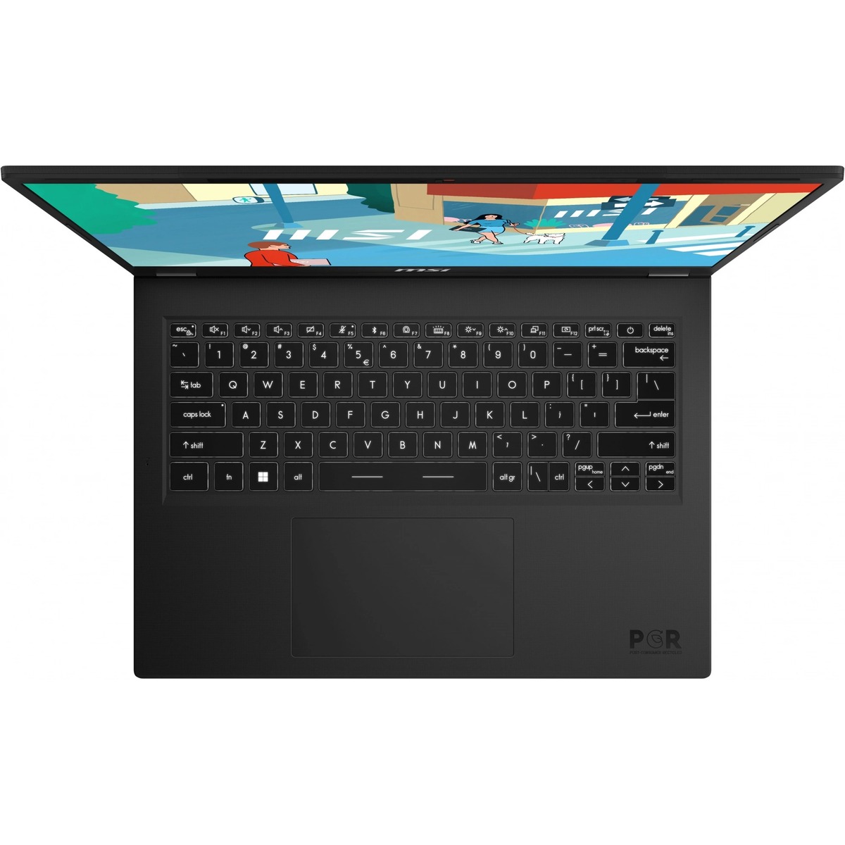 Ноутбук MSI Modern 14 H D13MG-088XRU Core i5 13420H 16Gb SSD512Gb Intel Iris Xe graphics 14 IPS FHD+ (1920x1200) Free DOS black WiFi BT Cam (9S7-14L112-088)