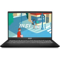 Ноутбук MSI Modern 15 H B13M-096XRU Core i5 13420H 16Gb SSD512Gb Intel Iris Xe graphics 15.6 IPS FHD (1920x1080) Free DOS black WiFi BT Cam (9S7-15H411-096)