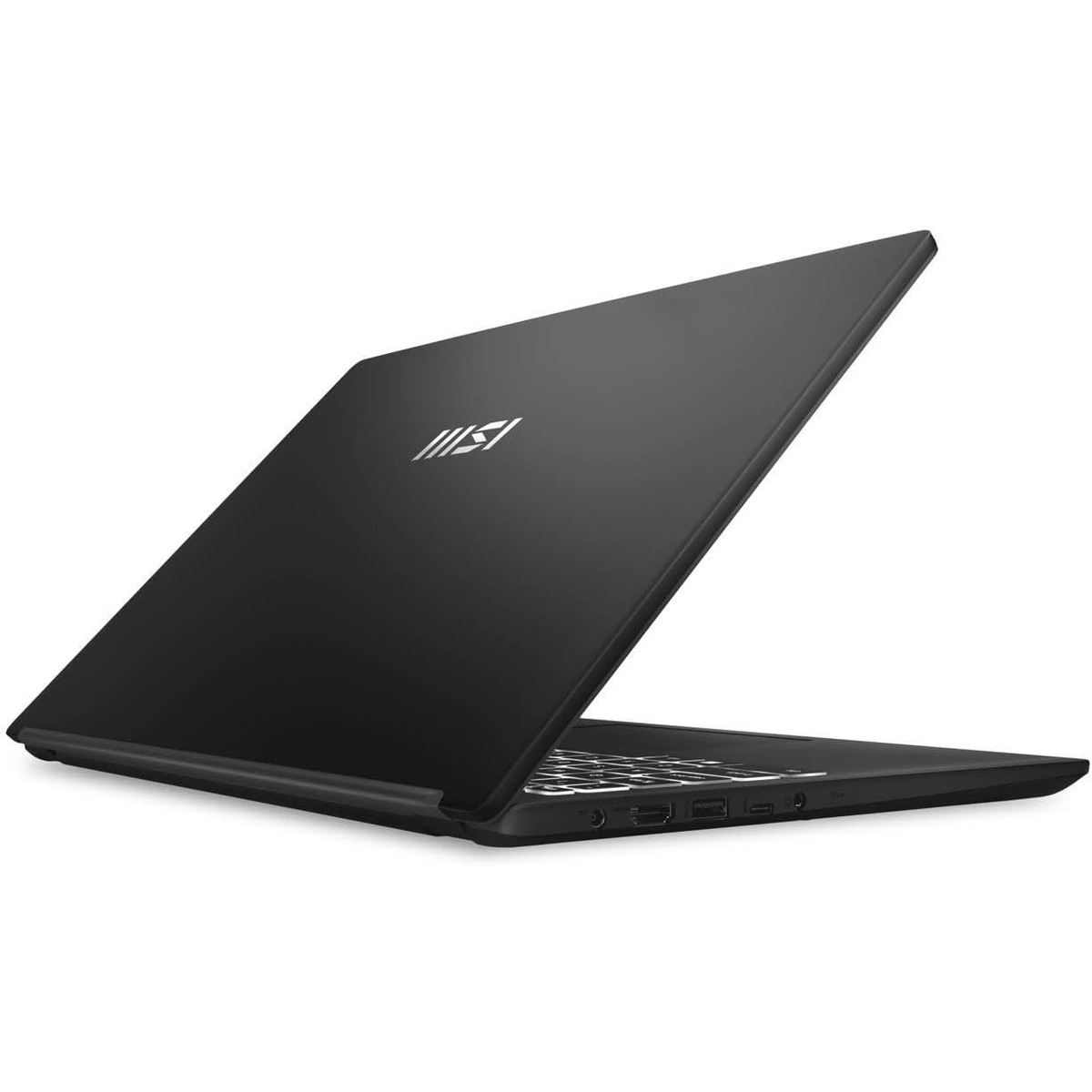 Ноутбук MSI Modern 15 H B13M-097XRU Core i7 13700H 16Gb SSD512Gb Intel Iris Xe graphics 15.6 IPS FHD (1920x1080) Free DOS black WiFi BT Cam (9S7-15H411-097)