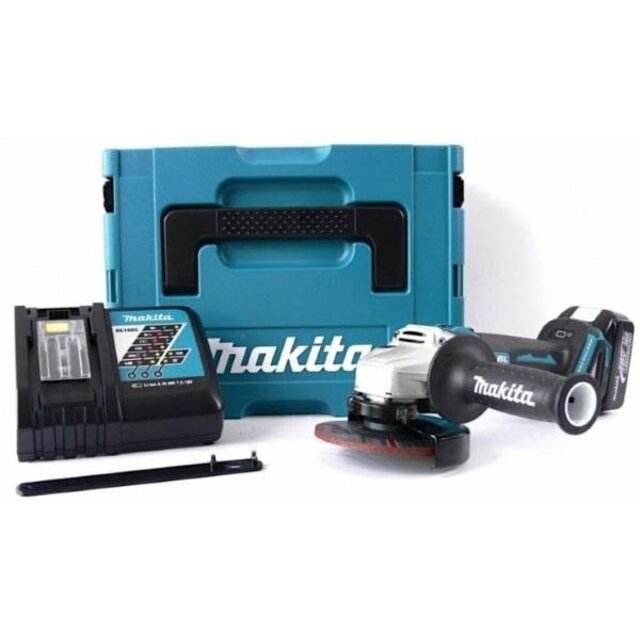 Углошлифовальная машина Makita DGA504RF (Цвет: Blue)