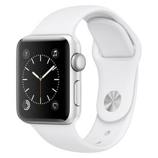 Умные часы Apple Watch Series 2 42mm Aluminum Case with Sport Band (Цвет: Silver / White)