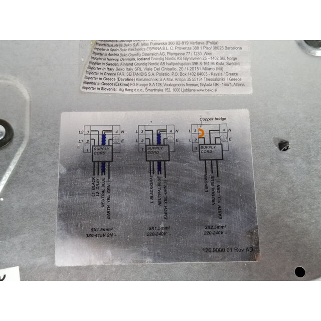Варочная панель Beko HIC63401T, черный