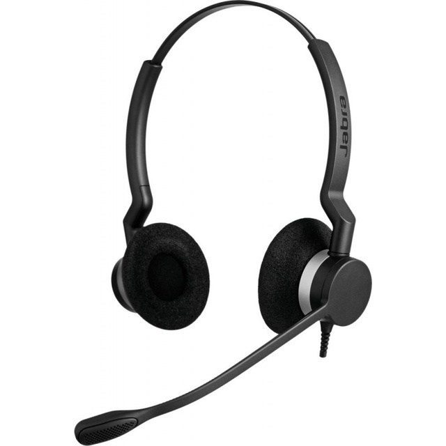 Компьютерная гарнитура Jabra BIZ 2300 Duo (Цвет: Black)