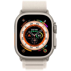 Умные часы Apple Watch Ultra 49mm Titanium Case with Alpine Loop L (Цвет: Starlight)
