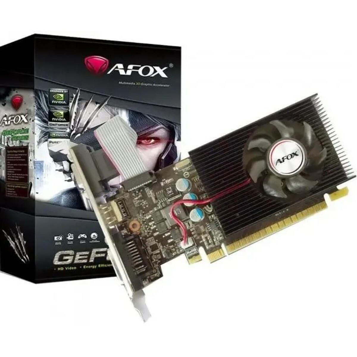 Видеокарта AFOX GeForce GT 220 1Gb (AF220-1024D3L2)