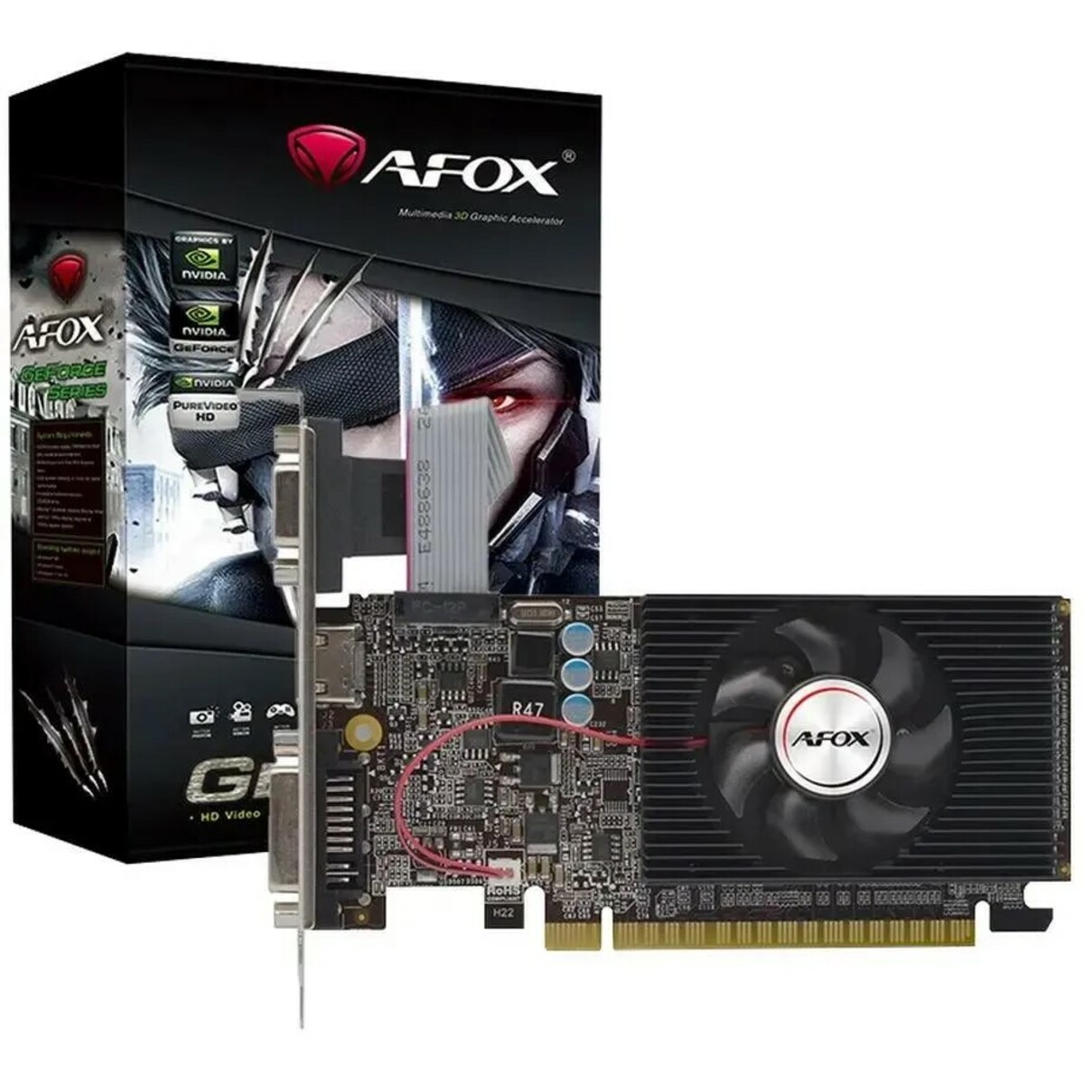 Видеокарта AFOX GeForce GT 610 1Gb (AF610-1024D3L7-V6)