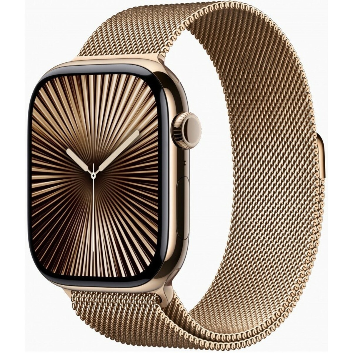 Умные часы Apple Watch Series 10 42mm Titanium Case with Milanese Loop (Цвет: Gold)