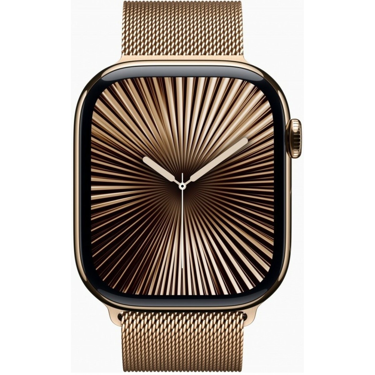 Умные часы Apple Watch Series 10 42mm Titanium Case with Milanese Loop (Цвет: Gold)