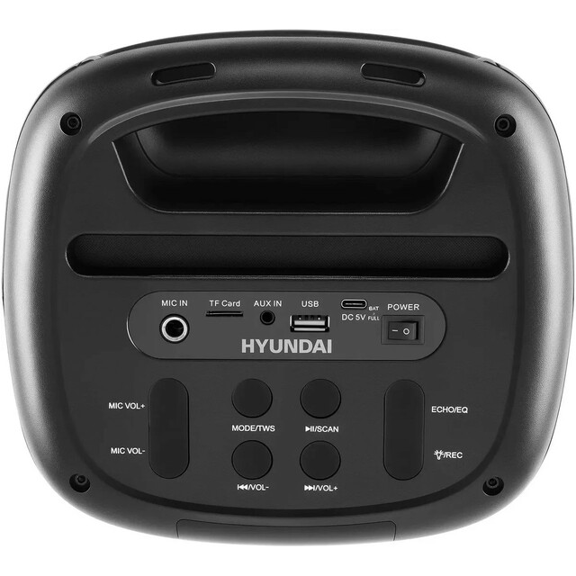 Музыкальный центр Hyundai H-MC1231, черный Музыкальный центр Hyundai H-MC1231, черный