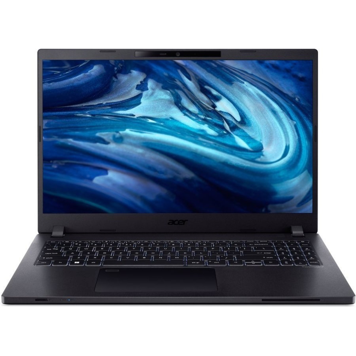 Ноутбук Acer TravelMate P2 TMP215-54 Core i5 1235U 8Gb SSD256Gb Intel Iris Xe graphics 15.6 IPS FHD (1920x1080) / ENGKBD Windows 11 Professional black WiFi BT Cam (NX.VVSEK.00D)