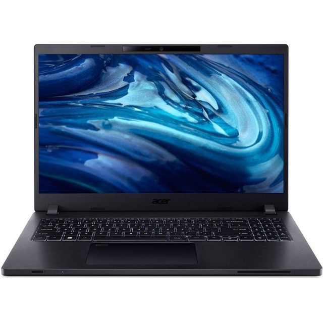Ноутбук Acer TravelMate P2 TMP215-54 Core i5 1235U 8Gb SSD256Gb Intel Iris Xe graphics 15.6 IPS FHD (1920x1080) / ENGKBD Windows 11 Professional black WiFi BT Cam (NX.VVSEK.00D)