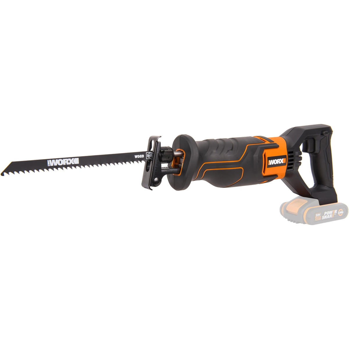 Сабельная пила WORX WX500.9 (Цвет: Black / Orange)