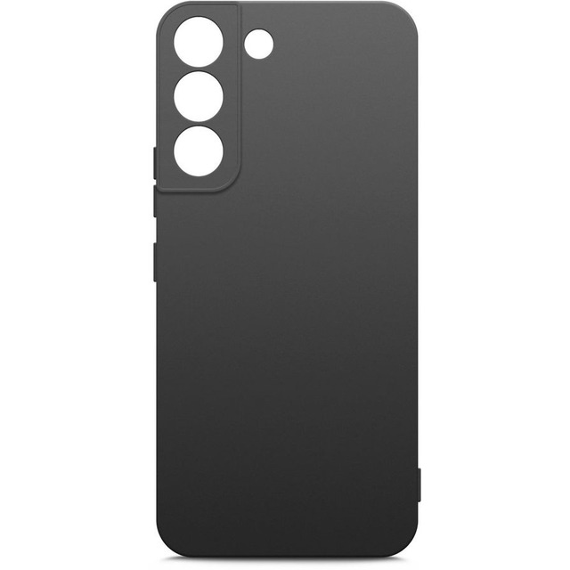 Чехол-накладка Borasco Silicone Case для смартфона Samsung Galaxy S22+, черный