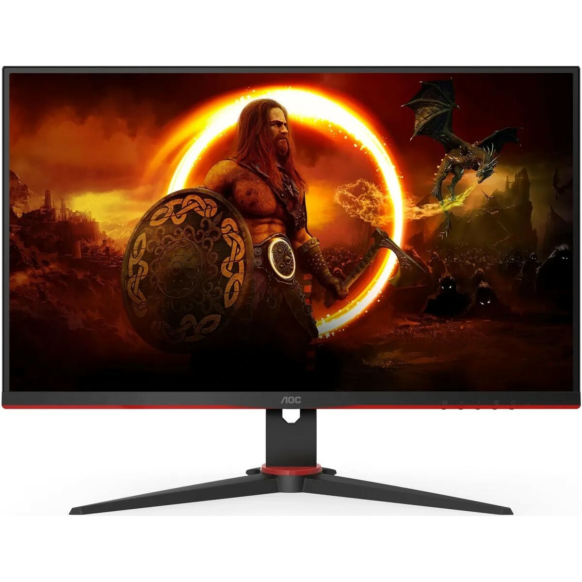 Монитор AOC 27'' Q27G2E (Цвет: Black/Red)