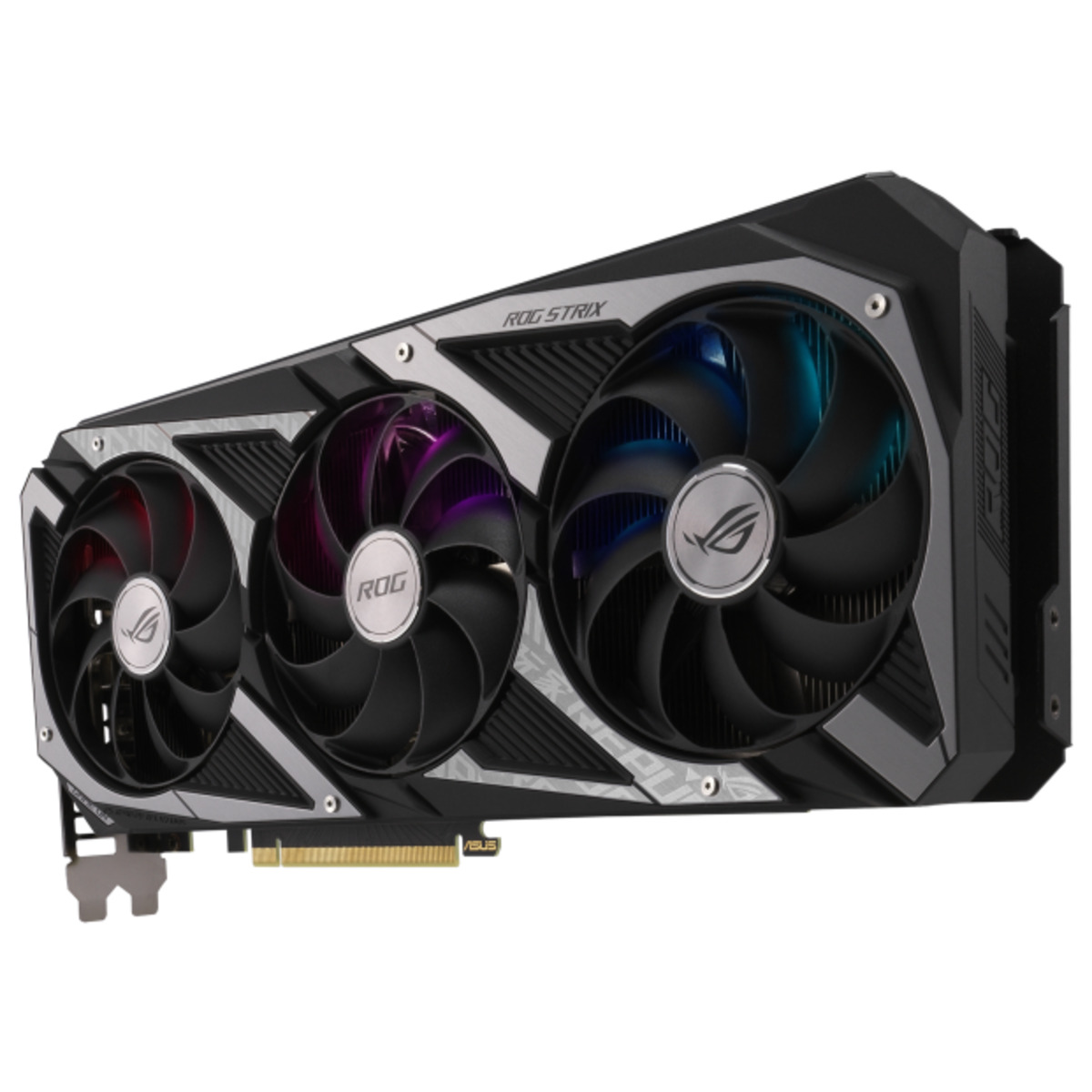 Видеокарта ASUS ROG Strix GeForce RTX 3060 1680MHz PCI-E 16x 4.0 12288MB 15000MHz 192 bit 3xDisplayPort 2xHDMI HDCP OC Edition lhr