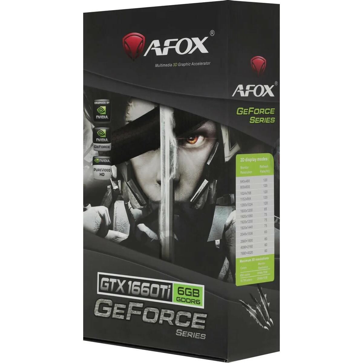 Видеокарта Afox GeForce GTX 1660TI 6Gb (AF1660TI-6144D6H4)