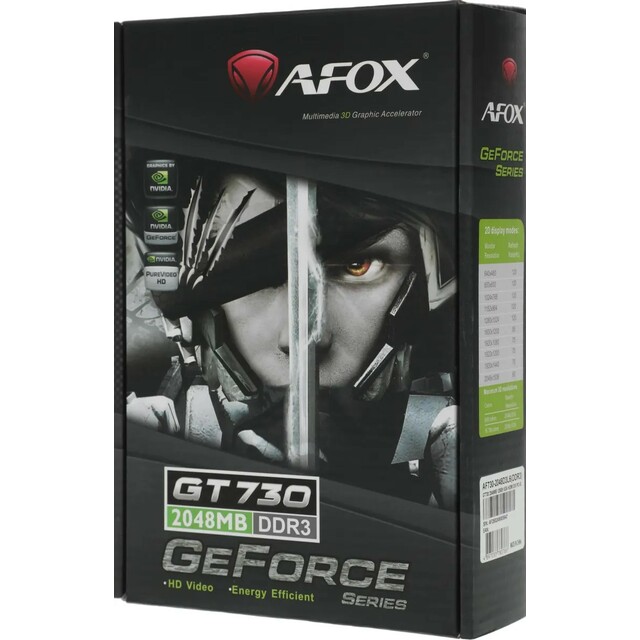 Видеокарта AFOX GeForce GT 730 2Gb (AF730-2048D3L6)