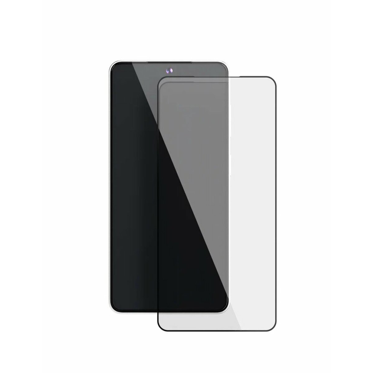 Стекло защитное 2.5D VLP A-Glass для Samsung Galaxy S26 Plus, чёрный
