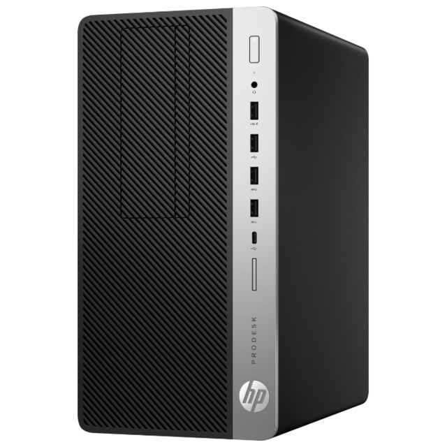 ПК HP ProDesk 600 G5 MT i5 9500 (3) / 8Gb / 1Tb 7.2k / DVDRW / Windows 10 Professional 64 / GbitEth / 250W / клавиатура / мышь / черный