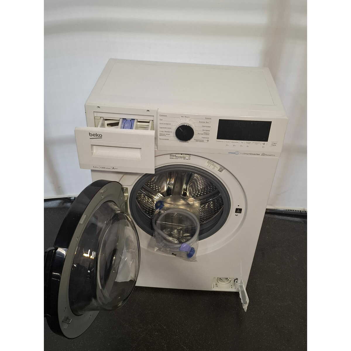 Стиральная машина Beko WSPE6H616W, белый