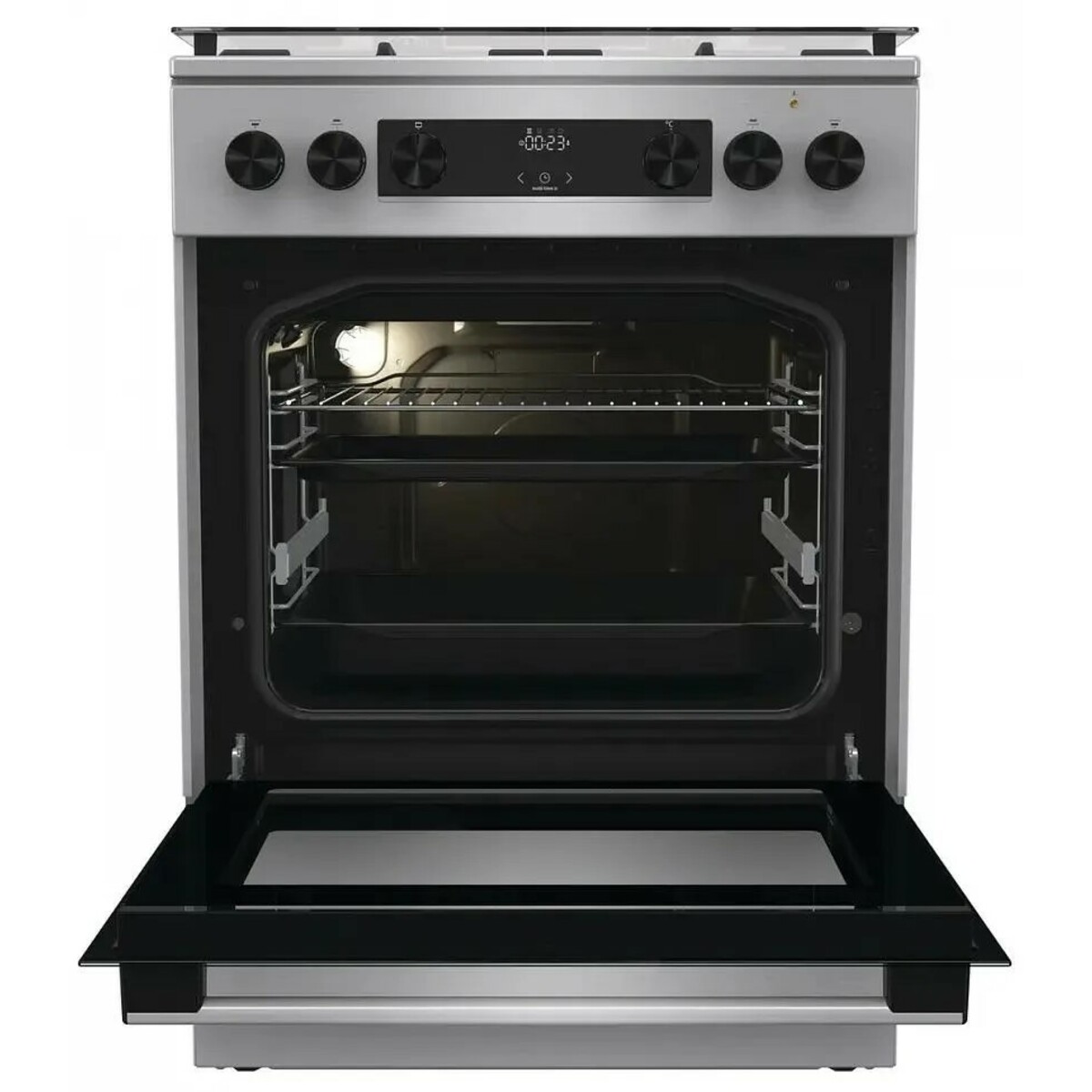 Плита комбинированная Gorenje GKS6C72XF (Цвет: Inox)