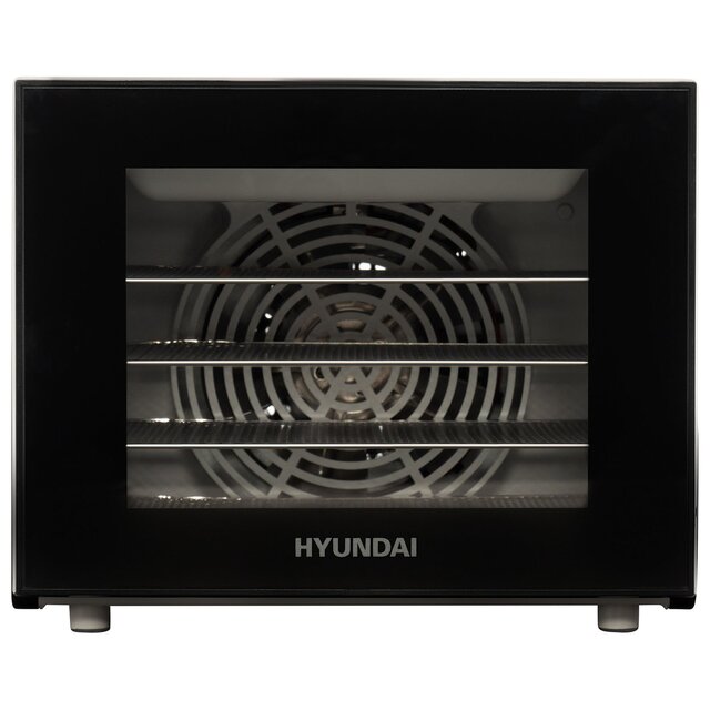 Сушка для фруктов и овощей Hyundai HYFD-1204, черный