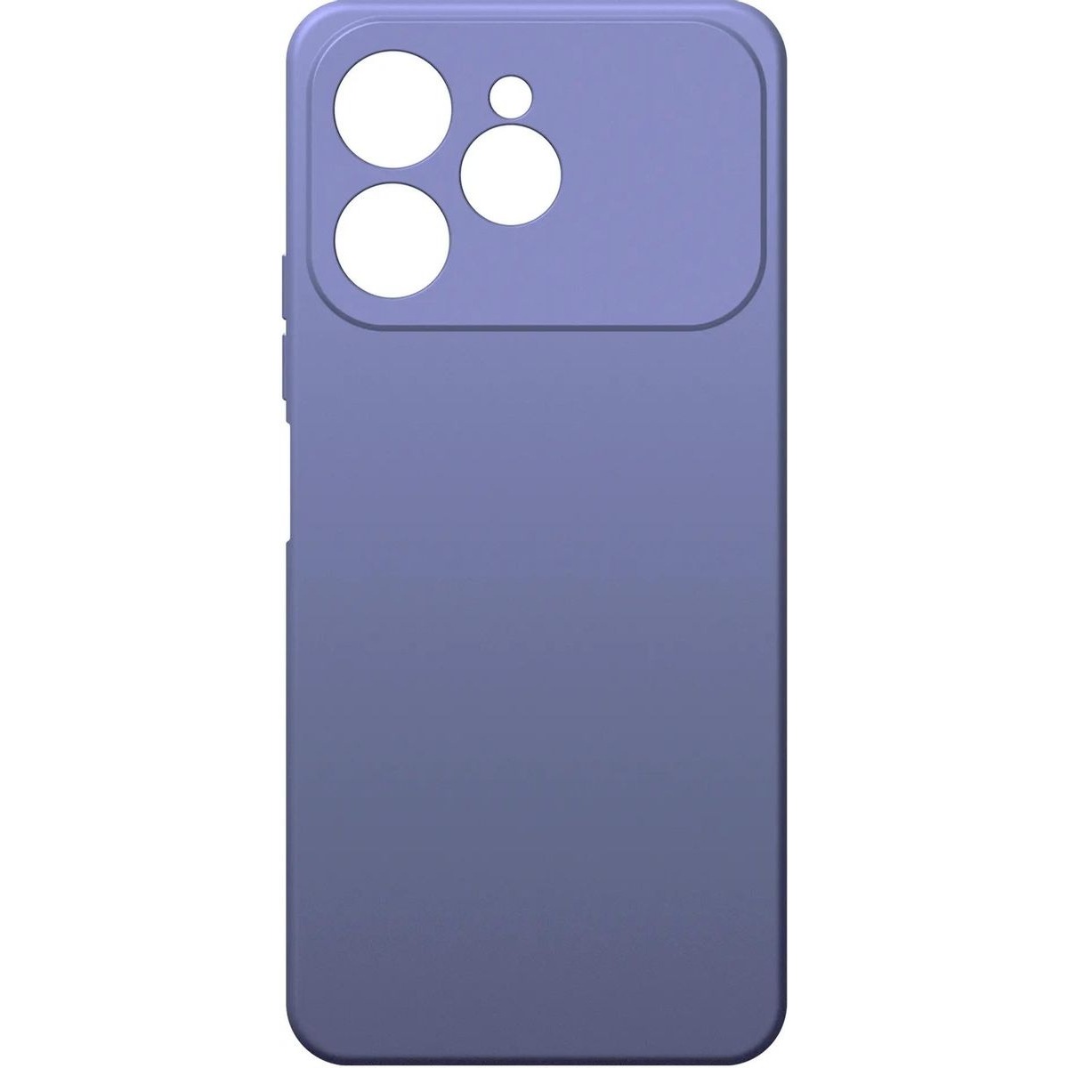 Чехол BoraSCO Silicone Case для Tecno Spark 40 (Цвет: Lavender)