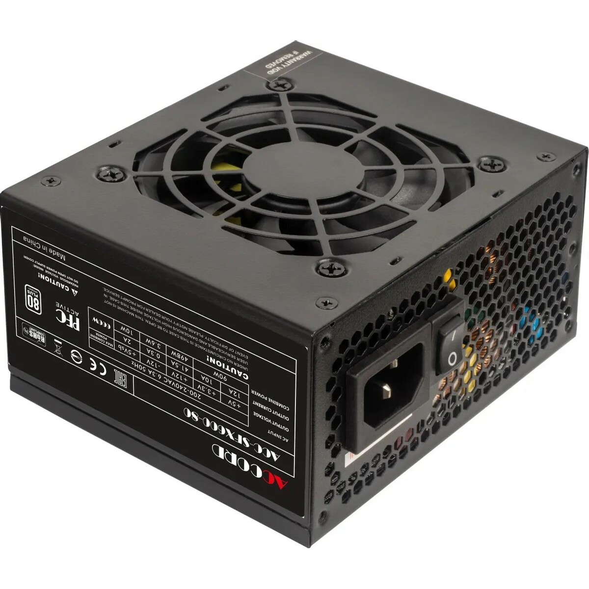 Блок питания Accord SFX 600W ACC-SFX600-80 