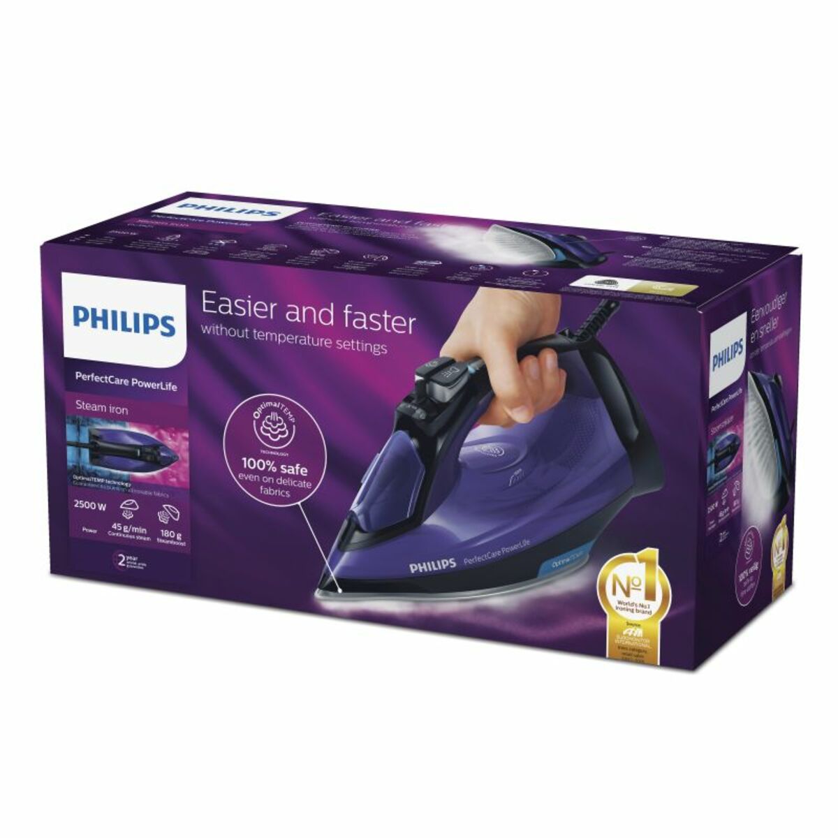 Утюг Philips PerfectCare GC3925/30 (Цвет: Blue/Black)