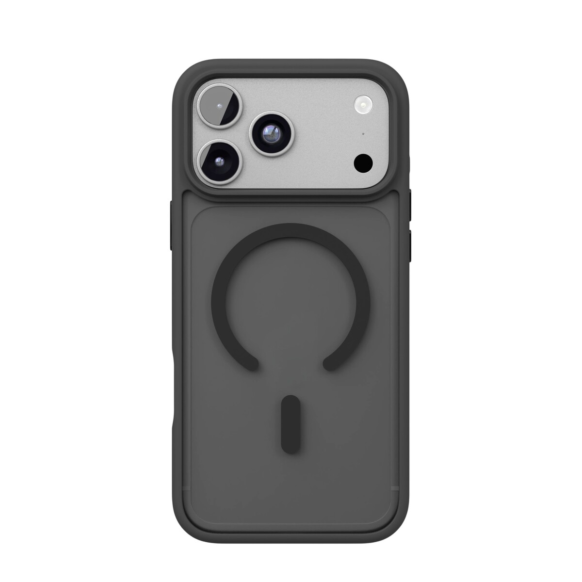 Чехол-накладка VLP Lite Bloom Case with MagSafe для Apple iPhone 18 Pro, черный