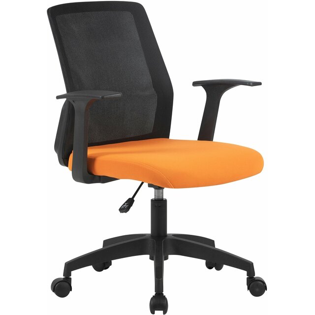 Кресло Cactus CS-MC222-BKOR (Цвет: Black / Orange) Кресло Cactus CS-MC222-BKOR (Цвет: Black / Orange)