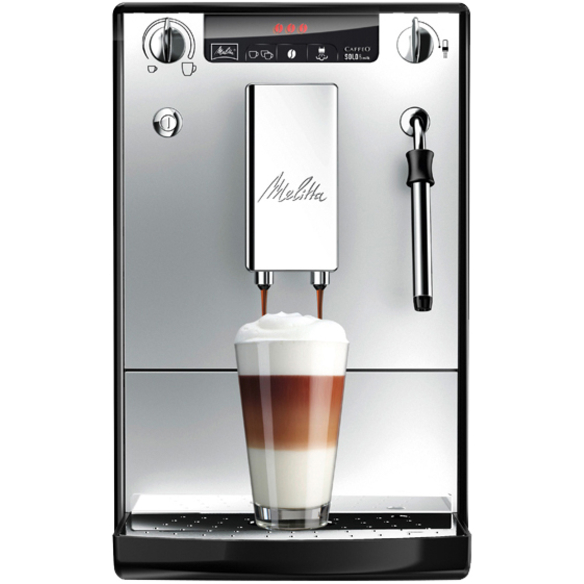 Кофемашина Melitta Caffeo Solo&milk (Цвет: Black / Silver)