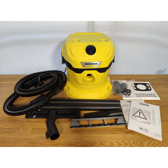 Строительный пылесос Karcher WD 2 Plus V-12 / 4 / 18 (Цвет: Yellow)