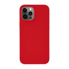 Чехол-накладка VLP Silicon Case для смартфона iPhone 12 Pro Max (Цвет: Red)