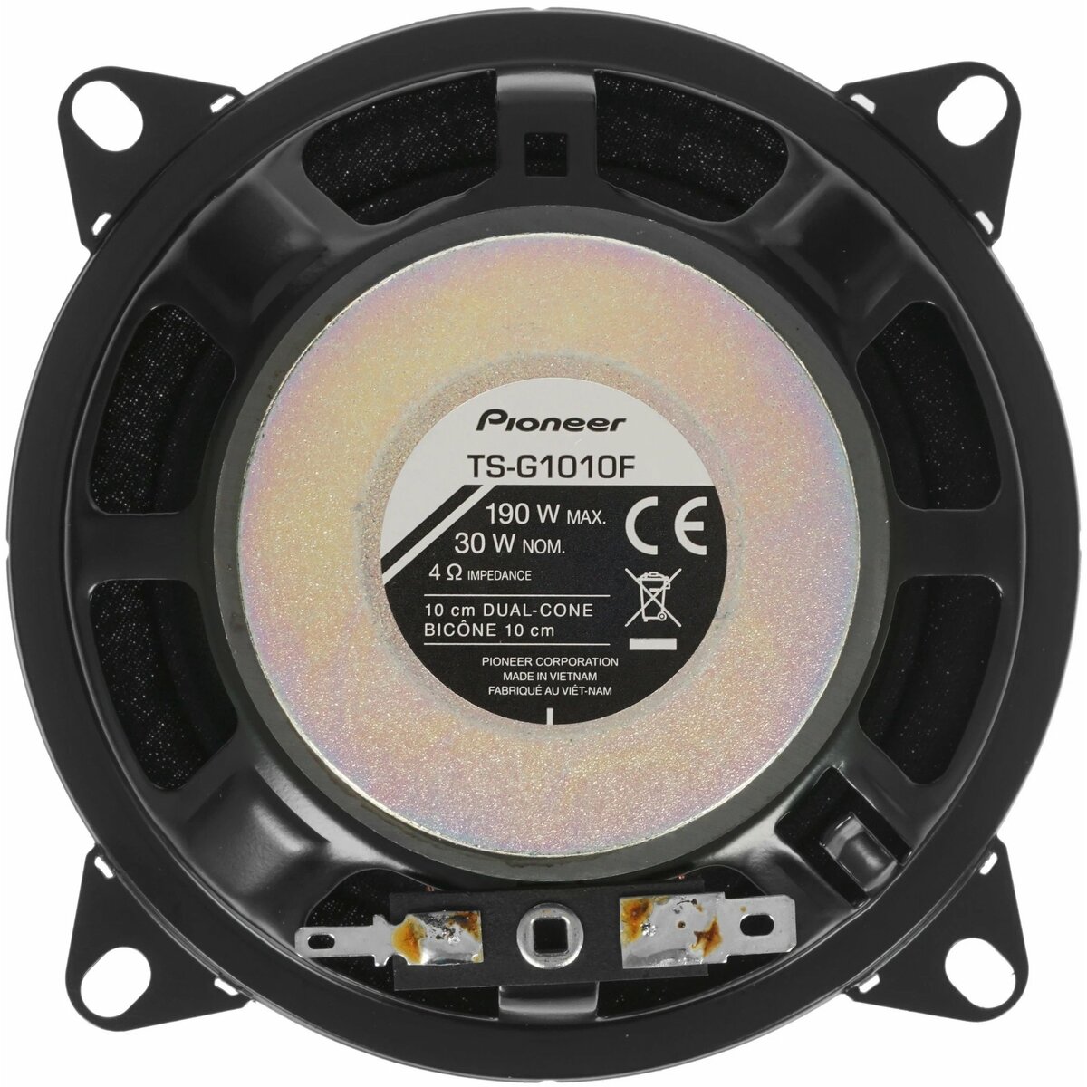 Колонки автомобильные Pioneer TS-G1010F, черный