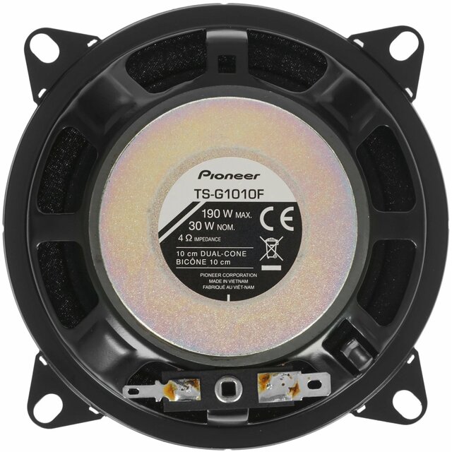 Колонки автомобильные Pioneer TS-G1010F, черный