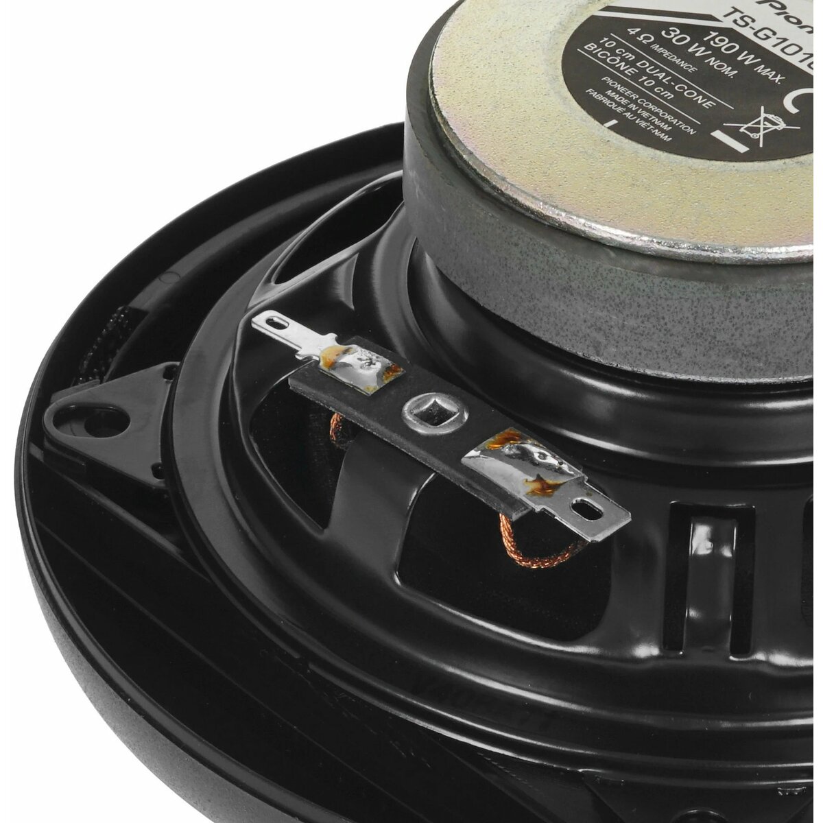 Колонки автомобильные Pioneer TS-G1010F, черный