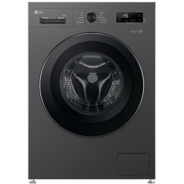 Стиральная машина LG F2Y1VS6J, черный