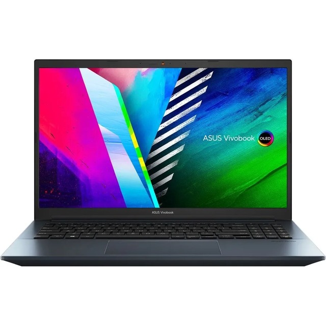 Ноутбук Asus ViewBook Pro M3500QC-L1340W Ryzen 5 5600H 16Gb SSD512Gb NVIDIA GeForce RTX 3050 4Gb 15.6 OLED FHD (1920x1080) Windows 11 blue WiFi BT Cam