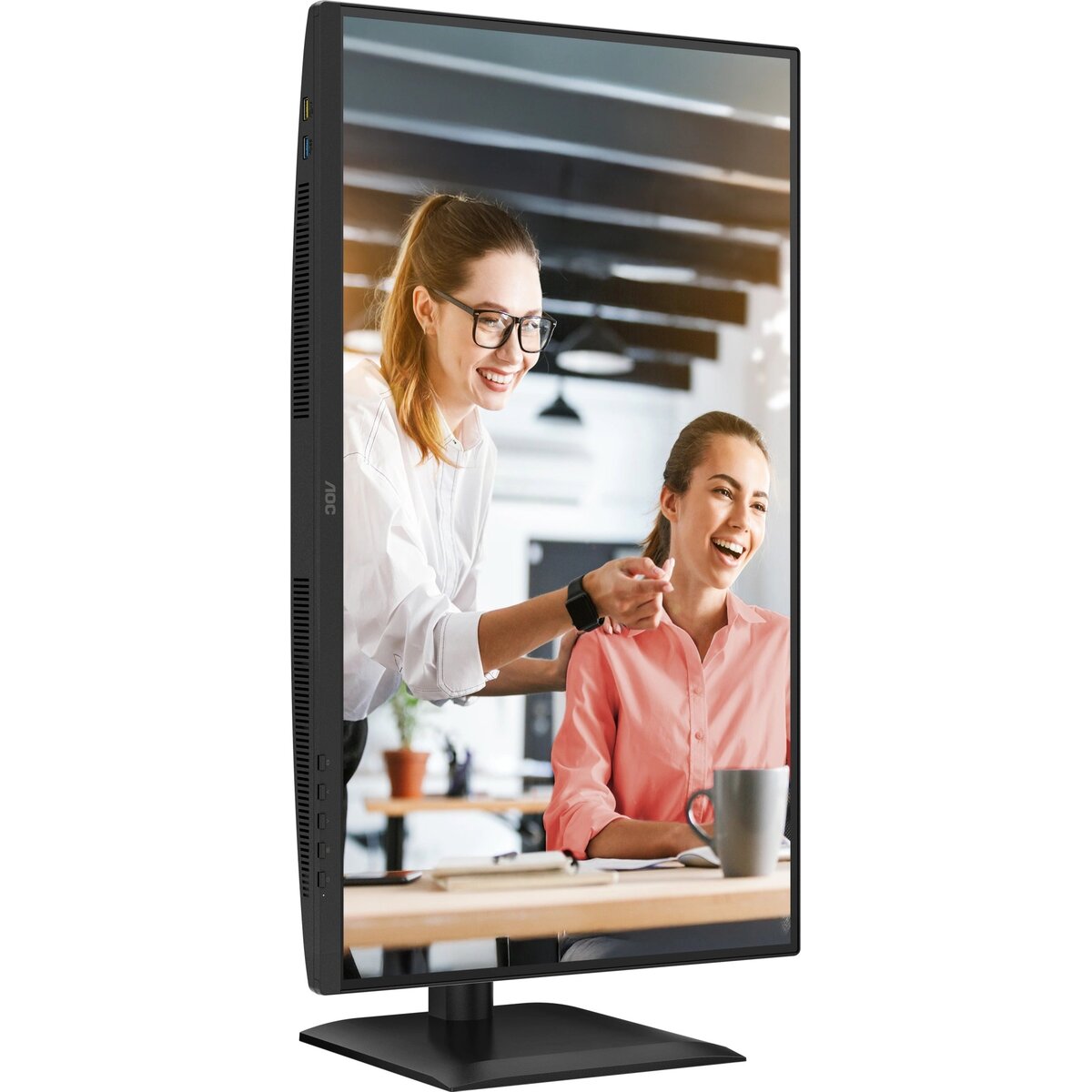 Монитор AOC 27" Q27E4CV, черный 