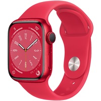 Apple Watch Series 8 41mm Cellular Aluminum Case with Sport Band (Цвет: Red)