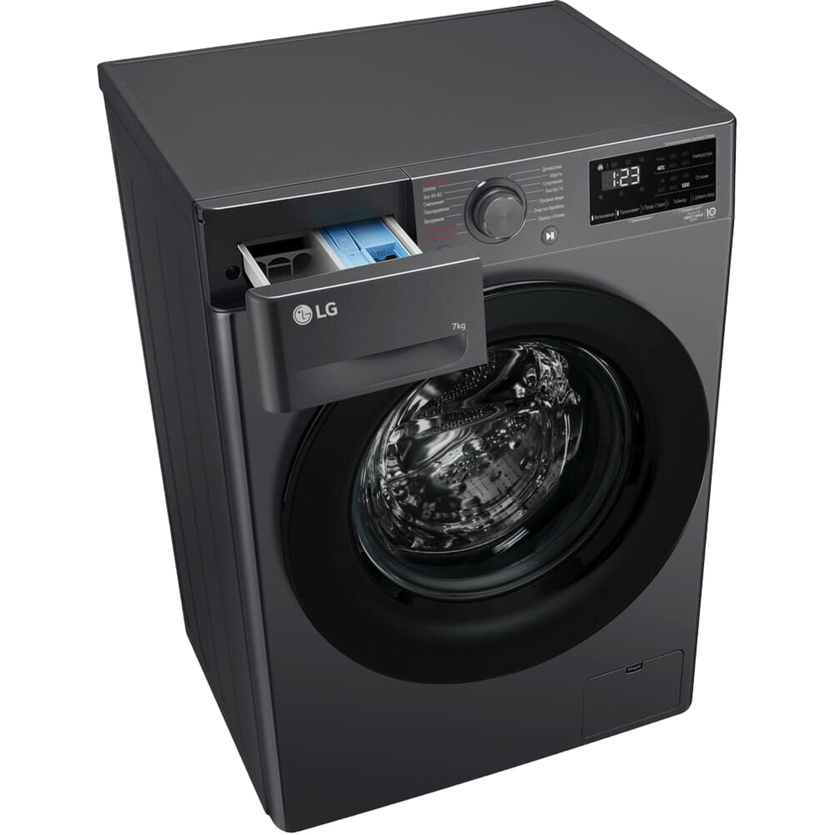 Стиральная машина LG F2V3HS6J (Цвет: Gray)
