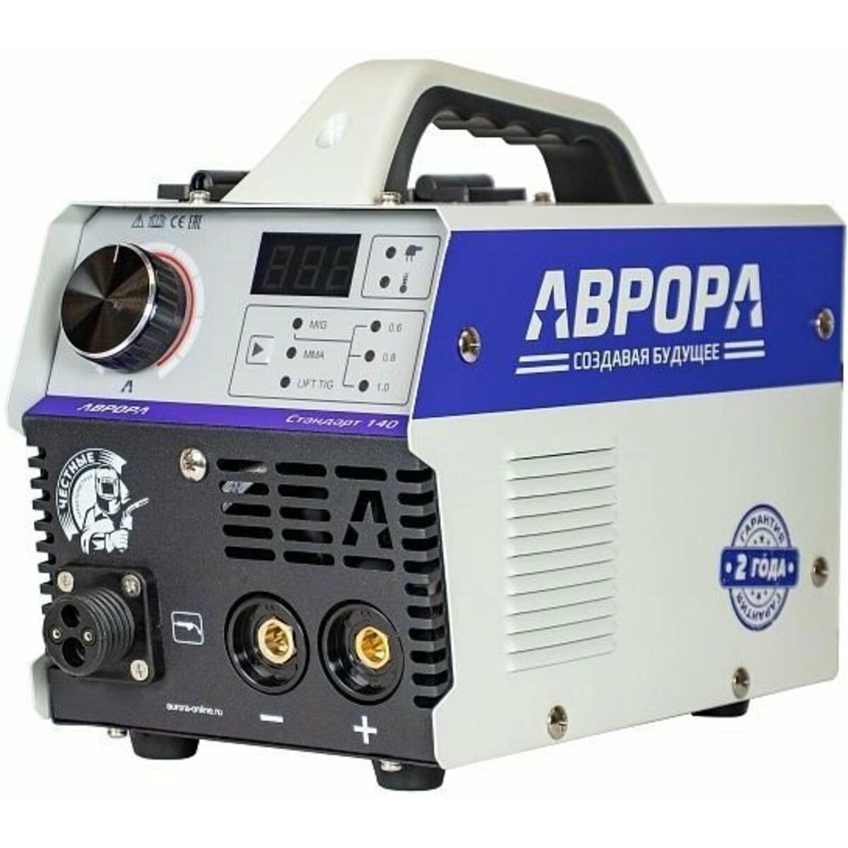 Сварочный полуавтомат Аврора Стандарт 140 (Цвет: Gray/Blue)
