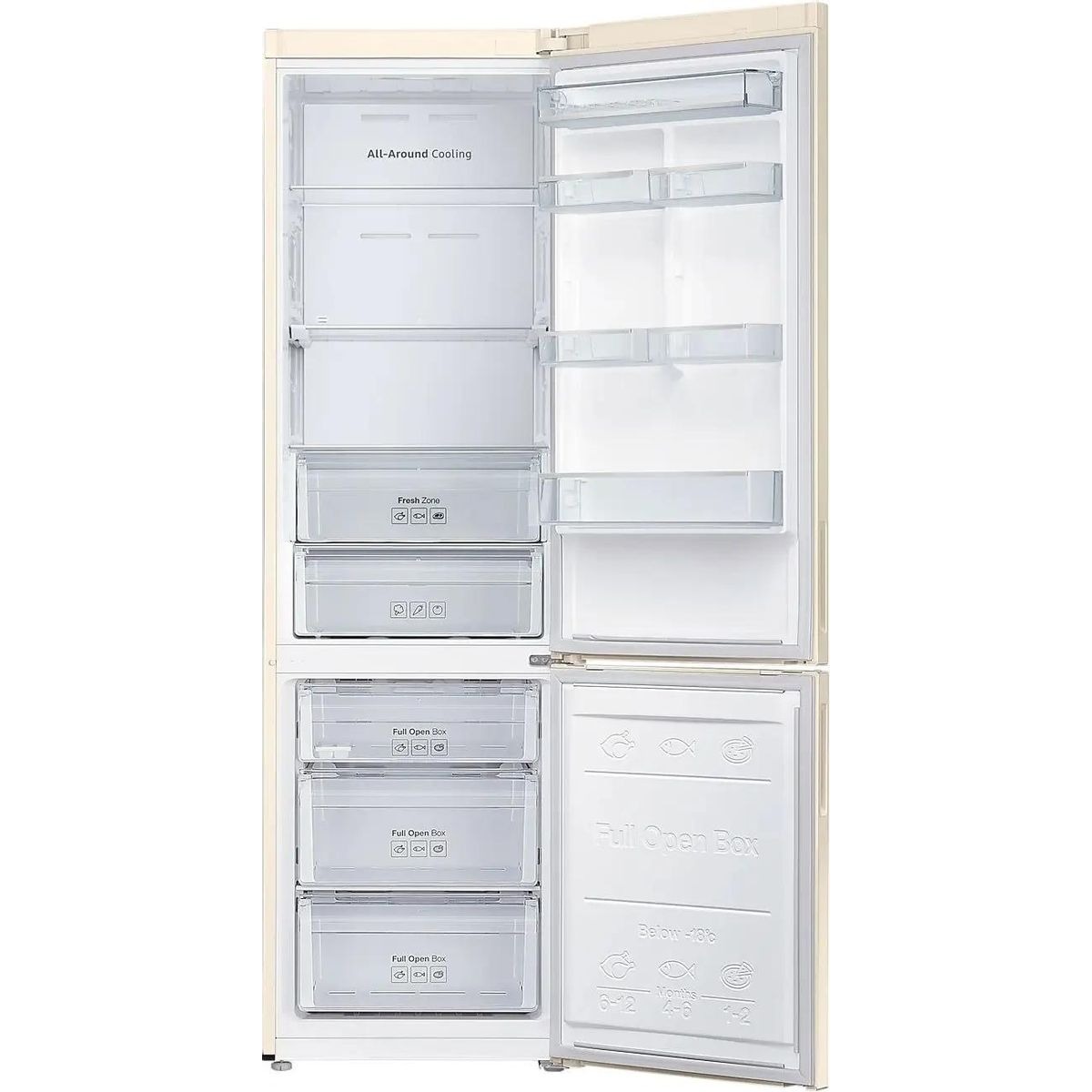 Холодильник Samsung RB37A5470EL / WT (Цвет: Beige)